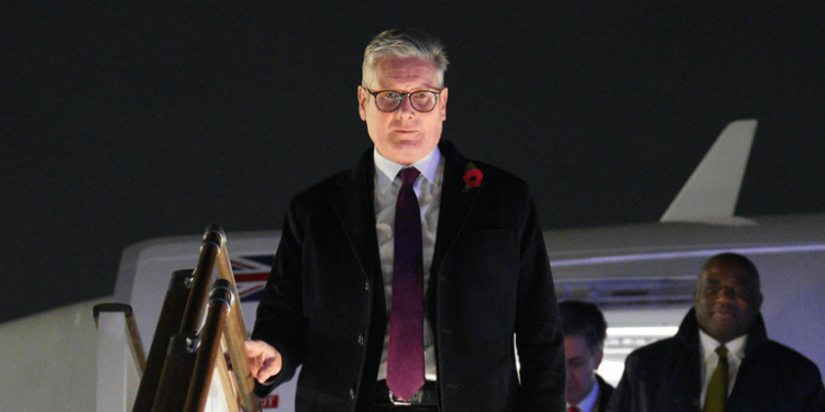 Sir Keir Starmer tells private sector to ‘start paying their fair share’ on global climate change