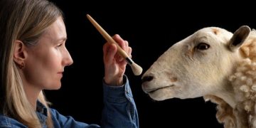 Cloned predecessor to Dolly the sheep goes on permanent display at Scottish museum